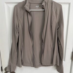 Avia Women's Taupe Athletic Jacket
